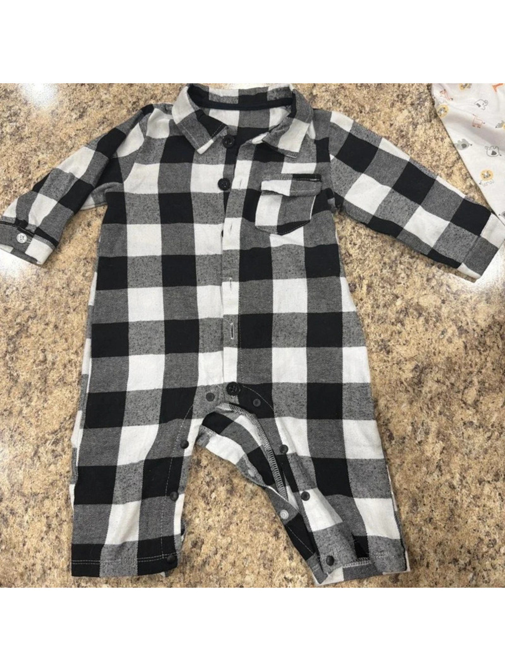 Kid's Multi and Grey Playsuit-romper